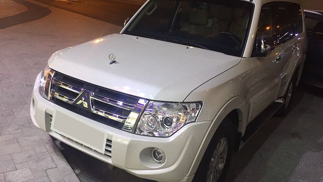سيارة ميتسوبيشي باجيرو موديل 2014 للبيع فى الدوحة قطر
