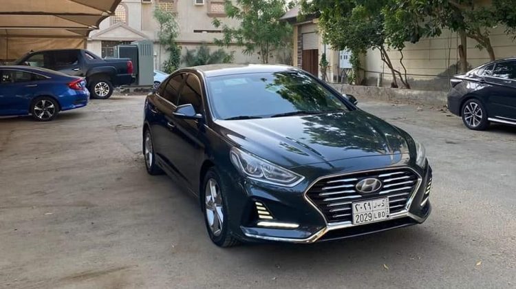 سيارة هيونداى سوناتا موديل 2018 للبيع فى جدة السعودية
