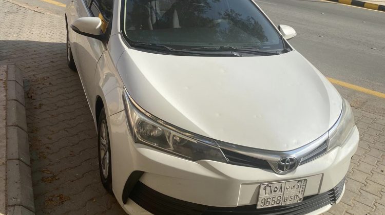 سيارة تويوتا كورولا موديل 2018 للبيع فى الرياض السعودية